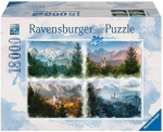 Dėlionė Ravensburger Neuschwanstein pilis, 18000 d.