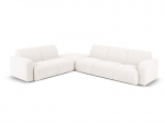 &Scaron;e&scaron;iavietė kairinė sofa Windsor & Co Lola, 315x250x72 cm, balta