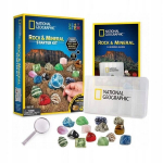Mokslinis žaidimas, rinkinys akmenys ir mineralai National Geographic