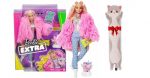 Lėlė Barbie Mattel Extra ir dovana pagalvė Katė, 50 cm