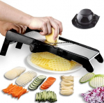 Mandoline Dicer reguliuojamo storio pjaustyklė