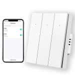 I&scaron;manusis wifi elektros jungiklis su nuotoline programėle 600W Livman DS-1081WL