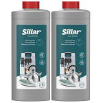 Sillar" kalkių &scaron;alinimo priemonė espreso kavos aparatams, 1L, 2 vnt.