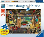 Dėlionė Ravensburger Grandpa's Garage, 300 d.