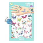 Tatuiruotės - Drugeliai Djeco DJ09249, 50+ vnt.