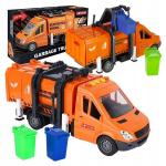Sunkvežimis &scaron;iuk&scaron;liavežė vaikams, oranžinis