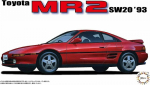 Klijuojamas modelis Fujimi ID-40 Toyota new MR-2 '93 47300 1/24