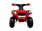 Vaiki&scaron;kas keturatis Bmw Quad R-sport J8, raudonas ir pliu&scaron;inė pagalvė Katė, 50 cm