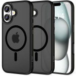 Tech-protect Magmat dėklas Iphone 16, Magsafe, matinė juoda