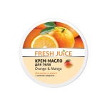 Fresh Juice Apelsinų ir mangų kremas-sviestas kūnui, 225 ml