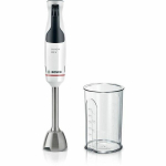 Immersion blender - BOSCH - MSM4W410 ErgoMaster - 800W variklis - 4 QuattroBlade peiliai - Gaires greičiui su svirtele + turbo