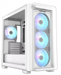 Korpusas Case|ASUS|A23 PLUS|MidiTower|Case product features Transparent panel|MicroATX|MiniITX|Colour White|A23PLUSTG/ARGBWHITE