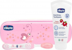 Dantų pastos ir &scaron;epetėlio rinkinys vaikams Chicco