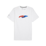 Laisvalaikio mar&scaron;kinėliai vyrams PUMA BMW MMS Statement Logo Tee PUMA White - 62413202, balti
