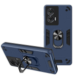 &Scaron;okams atsparus dėklas - Motorola - Edge 50 Fusion - 360&deg; sukimosi žiedas - Magnetinė sistema - Modernus dizainas