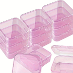 Plastikinės dėžutės karoliukams ir papuo&scaron;alams, Rožinis