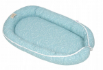 Kūdikio čiužinys BabyMatex Prestige Muslin Design 80x55 hipoalerginis su nuimamu užvalkalu