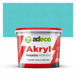 Adeco Akriliniai fasadiniai dažai Perfekt Akryl 5l spalva 6-1-6 Turkis