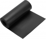 Benecreat 3 m x 30 cm juodos spalvos eva putų lak&scaron;tas, 2 mm storio eva putos su dideliu tankiu, didelis amatų putų ritinys tarpų užpildymui, amatams, cosplay kostiumams, &bdquo;pasidaryk pats&ldquo; projektams