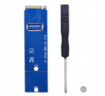 Adapteris M.2 į Usb Pcie 1x Riser