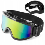 Motociklo Kroso BMX SLR akiniai + balaklava