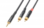 CX85-1 Kabelis 3.5 stereo - 2xRCA ki&scaron;tukai, 1.5m