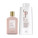 Alfaparf Keratin Therapy Lisse Design Maintenance 250Ml + Wella Sp Luxe Oil Keratin 1000Ml