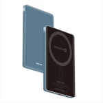 Evelatus PD20W 5000mAh Power Bank MagLink Elite su belaidžiu įkrovimu EVEP02PBMEB Mėlynas