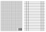 Linijos A4 tinklelis/linija (10 vnt.) - INTERDRUK