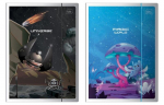 A4 formato aplankas su trintuku Fantasy (10 vnt.) - INTERDRUK