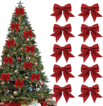 10 stukų važiavo strikken Kerstmis, blizgučiai