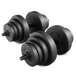 Reguliuojamų hantelių rinkinys DUMBBELLS KETTLEBELL 40KG, 40 kg