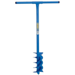 Sraigtinis gręžtuvas stulpų skylėms Draper tools, mėlynas, 1070x155mm