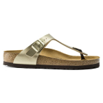 &Scaron;lepetės moterims Birkenstock Gizeh BF Gold, auksinės