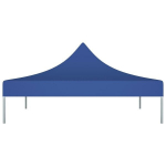 vidaXL Proginės palapinės stogas, mėlynos spalvos, 2x2m, 270 g/m&sup2;