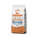 Monge Natural Superpremium visavertis pa&scaron;aras sterilizuotoms katėms su Antiena 1,5kg