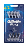 Vienkartiniai skustuvai Gillette Blue3 6+2 vnt