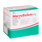 Macrobalans milteliai geriamajam tirpalui, 6 g, N20