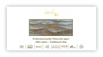Akvarelinis sąsiuvinis SMLT Pro panoraminis 190,5mm x 380mm, 10 lapų, 300gsm
