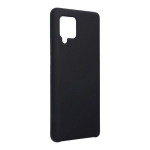 Telefono dėklas Forcell Silicone Case Samsung Galaxy A42 5G Juodas
