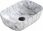 Praustuvas Mexen Rita, White Marble 1