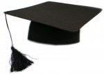 Pra&scaron;matni suknelė Graduation Mortar Board skrybėlė, UNI