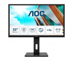 Monitorius AOC Q32P2 31.5" QHD IPS 75Hz 250cd/m&sup2; 4ms