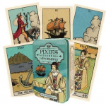 Taro kortos Pixie Astounding Lenormand skardinėjė dėžutėje