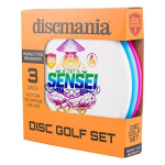 Diskgolfo diskų rinkinys Discmania Active 3 Disc Set, įvairių spalvų