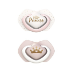 Silikoninis simetrinis čiulptukas Canpol Babies Royal Baby, 6-18 mėn., 2 vnt., 22/651_pin
