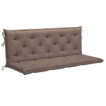 Pagalvė sodo sūpynėms, 150 cm, rudas