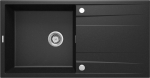 Deante granitinė virtuvinė plautuvė Deante Eridan ZQE G713, Metallic graphite
