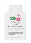 Veido ir kūno prausiklis Sebamed 200 ml