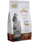 Sausas ėdalas katėms su jautiena, Almo Nature HFC Adult Sterilised Cat, 1,2 kg